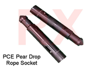 โลหะผสมเหล็ก Wireline Tool String Pear Drop Rope Socket PCE