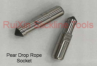 2.5 นิ้ว Pear Drop Rope Socket Wireline Slickline Tools รูปลูกแพร์