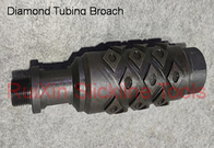โลหะผสมนิกเกิล 3 นิ้ว Diamond Tubing Broach Gauge Cutter Wireline Tools